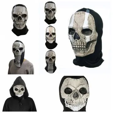 New Game Call Of Duty MW2 Skeleton Ghost Mask Adult Halloween