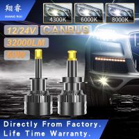 XR LED car headlight H1 H4 H7 H8 H9 H11 9005 HB3 9006 HB4 9012 Super bright spotlight 6000K bulb 4300K fog light 7035 80W CSP Bulbs  LEDs  HIDs