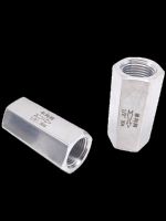 Check Valve 1/8 1/4 3/8 1/2 3/4 1 Inch Female Thread Stainless Steel 304 Acid-Proof One-Way Check Valve