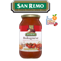 San Remo Pasta Sauce Bolognese ซานรีโม ซอสพาสต้า โบโลเนส 500กรัม