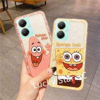 ปลอกอ่อนคลังสินค้าพร้อมสำหรับ VIVO Y27 Y78 4G 5G 2023 เคส Phone Case สปอนจ์บ็อบและแพทริครูปการ์ตูนมาคู่กับเคสโทรศัพท์ฝาหลังโทรศัพท์ป้องกันการตกหล่น