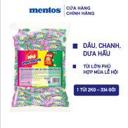 Kẹo nhai Mentos Cầu Vồng Túi 2kg - 334 gói nhỏ