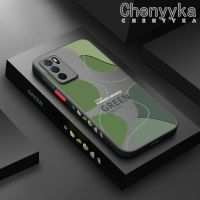 เคส Chenyyka สำหรับ OPPO A17เคส A54s A16s A16 A17K ลายการ์ตูนสีเขียวแบบใหม่เคสโทรศัพท์เนื้อแข็งกันกระแทกขอบสี่เหลี่ยมกรอบซิลิโคนนิ่มคลุมทั้งหมดเคสป้องกันเลนส์กล้อง