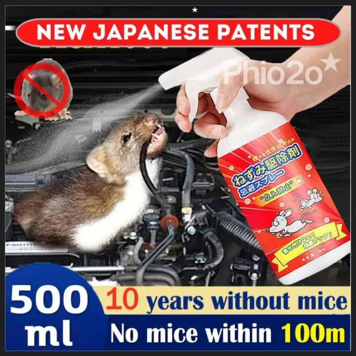 Mouse smells and runs Rat Repellent Spray Anti Rat Spray Can repel mice