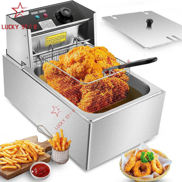 Deep Fryer Stove/electric fryer 6L Capacity/ Deep Fryer Electric/ LUCKY