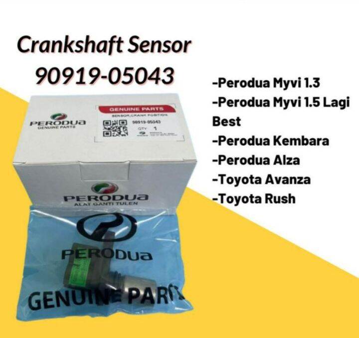 ORIGINAL CRANKSHAFT CRANK SENSOR PERODUA ALZA MYVI 1.3 1.5 LAGI BEST