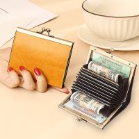【CC】 New Wallets Fashion Leather Purses Female Small Short Hasp Wallet Money bag Coin Card Holders Clutch