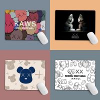 Sesame Street Kaws Small Mouse Pad Creative Game Computer Keyboard Thickened Anti-Slip Desk Mat Male Office