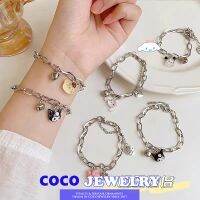 COCOJEWELRY สร้อยข้อมือรูปสุนัขการ์ตูน Kado Pacar ปรับได้ดีไซน์เรียบง่าย