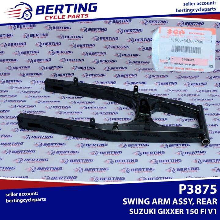 SGP SWING ARM ASSY Suzuki Gixxer 150 FI V1 (2019 and older) Genuine