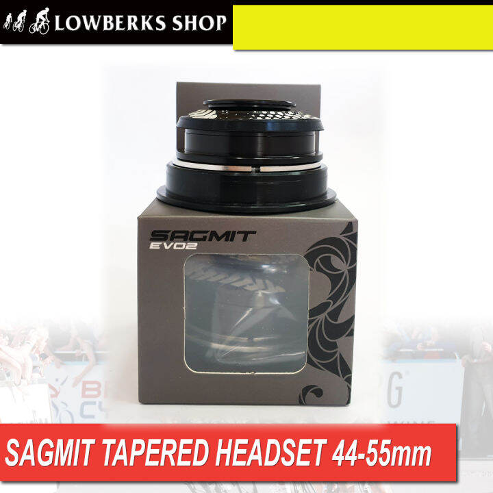 Bicycle Tapered Headset Sagmit EVO2 44mm 55 mm Sealed Bearing Lazada PH