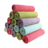 Easy Cleaning Microfibre Cleaning Cloth Portable Thicker Kitchen Towel  Wipes Table Window Tools 1 PC Super Absorbent Dish Cloth  Towels