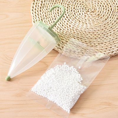 hot【DT】♤✎  Umbrella Shaped Hanging Desiccant Moisture Absorbers Household Replaceable Mildew Proof Wardrobe Dehumidifier
