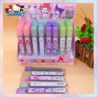 Lele Pencil】ชุดอะไหล่ดินสอกดลายการ์ตูน Sanrio 48ชิ้น/กล่องเครื่องเขียนแบบเติมปากกาดินสอ