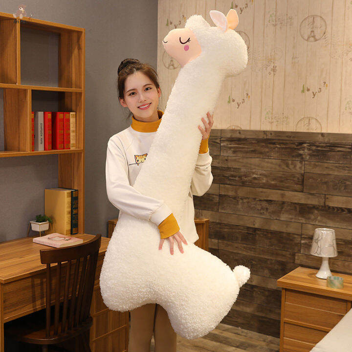 ana-fluffy-alpaca-แสน-alpaca-plush-สุดน่ารักตุ๊กตาหนานุ่มคอยาวหมอนเบาะโซฟาการ์ตูนตุ๊กตามือ