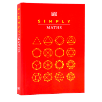 Imported English original DK simple math simple Illustrated Encyclopedia of mathematical concepts calculus probability and statistics learning guide hardcover full-color illustrations Popular Science Encyclopedia of childrens mathematical enlightenment