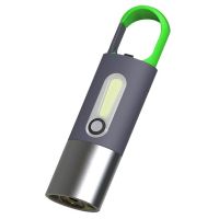 OTYRF แบบพกพาได้ ตั้งแคมป์ เครื่องมือกลางแจ้งสำหรับกิจกรรมกลางแจ้ง USB ชาร์จได้ แสงจ้าขนาดเล็ก ไฟฉายไฟกะพริบ ไฟฉายแอลอีดี ไฟฉายแอลอีดี ไฟฉายพวงกุญแจ ไฟพวงกุญแจ ไฟแอลอีดี