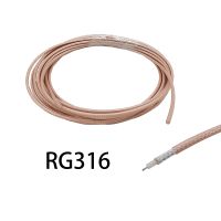 RG316 RG-316 Coax Coaxial Cable Wire RF Connector Pigtail 50ohm M17/113 3M/5M/10M