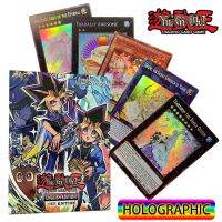 SHEBE668ในภาษาอังกฤษอนิเมชั่นการ์ดดวลสำรับการแข่งขัน Yu Gi Oh Card YU GI OH Duel การแข่งขันเกมโซลิแทร์เกมการ์ดเทรดการ์ด Yugioh บัตรโฮโลแกรมการ์ดแข่งขัน