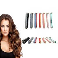 12pcs/lot Heatless Hair Curlers Hair Rollers Magic Curling Rod Pull Core Curl Bar Flexi Rods Wave Formers DIY Hair Styling Tool