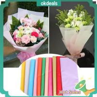 OKDEALS 10pcs/bag ตกแต่ง การบรรจุหีบห่อ DIY การทำดอกไม้ กระดาษชำระ Origami สมุดภาพ