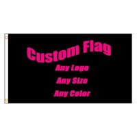 90x150cm Custom Any Color Size Logo Flag Customized Polyester Printed Banner Home or Outdoor For Decoration