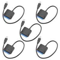 5X SATA to USB 3.0 2.5/3.5 HDD SSD Hard Drive Converter Cable Line Adapter