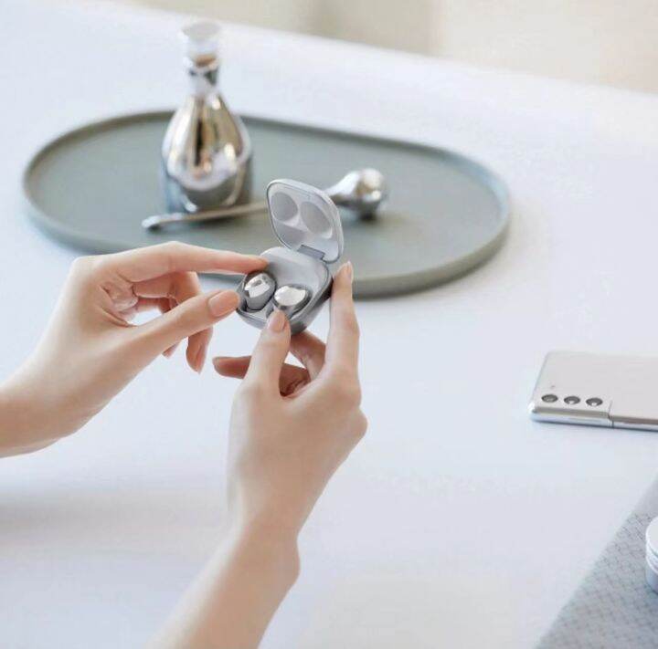 หูฟังบลูทูธsamsung-galaxy-buds-pro-รวมกล่องชาร์จไร้สาย-r190-true-wireless-headset-active-noise-reduction-bluetooth-5-0-หูฟังบรูทูธไร้สายซัมซุง-ลดเสียงรบกวนในตัว