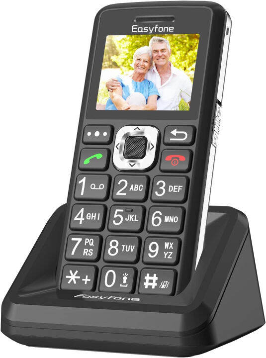 easyfone-t200-4g-big-button-cell-phone-for-seniors-easy-to-use-clear-sound-sos-button-big-battery-long-time-standby-sim-card-amp-flexible-plans-convenient-charging-dock