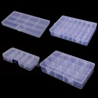 1pc Large Plastic Organizer Box Loose beads Carrying Case Transparent Storage Container for Jewelry DIY Components Accessories