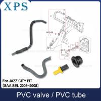 Xps ท่อไอดีบวก Crankcase ท่อระบายอากาศท่อ PCV วาล์วพีวีซีสำหรับฮอนด้าฟิต JAZZ SAA CITY Sale FIT SALOON 2003-2008 GD1 GD3 GD6 GD8