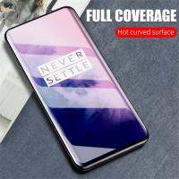 เต็มจอกระจกโค้ง กันรอยหน้าจอกระจกสำหรับ Oneplus 7 7T 8 8T 9 10 Pro Nord 100