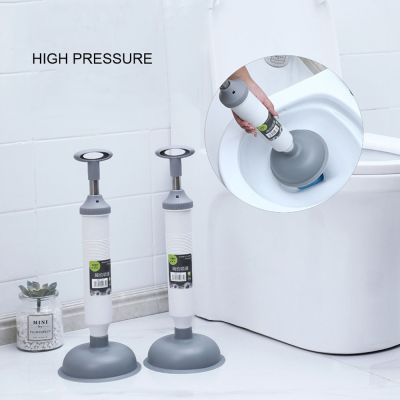 【LZ】 Multifunction Vacuum Toilet Pipe Plunger Silicone Super Suction Cups Quickly Unblock Household Toilet Sewer Dredging Plunger