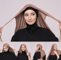 【YF】 New Premium Instant Hijab Scarf Jersey Hijabs for Woman Turbans Women Muslim Fashion Headscarf Turban Head Wrap