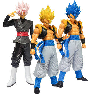 Anime Figure 32cm Dragon Ball Z Son Gohan Gogeta Manga Model Super Saiyan Action Figma Collection PVC Gift Figurine Toys