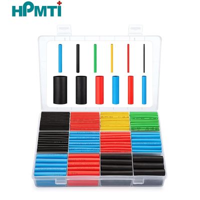 【YF】㍿▧  127-750pcs Heat-shrink Tubing Thermoresistant Shrink Tube Wrapping Electrical Connection Wire Cable Insulation Sleeving