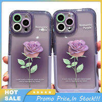 เคสโทรศัพท์ไล่ระดับสีกุหลาบเข้ากันได้กับ Iphone 14/13/12/11ซีรีส์ซอฟต์เชลล์ฝาครอบป้องกัน