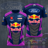 World 2023！Ford New！M-Sport Rally Short Sleeve T-shirt, Mens and Womens Summer Fashion High quality products （Freeprinting of names）