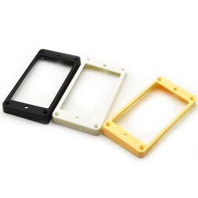 ‘【；】 2Pcs Slanted Plastic Humbucker Pickup Frame Mounting Ring Accessory 7*9Mm For LP Electric Guitar Dropshipping