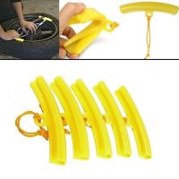 New 5PCS/set Tyre Wheel Changing Edge Savers Tool Yellow Car Tire Changer Guard Rim Protector