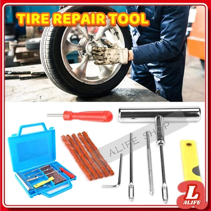 13pcs New Heavy Duty Tire Repair Car Tire Puncture Repair Plug Tyre