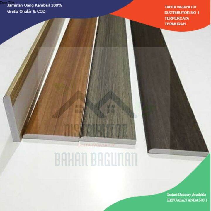 Plint Pvc Motif Kayu