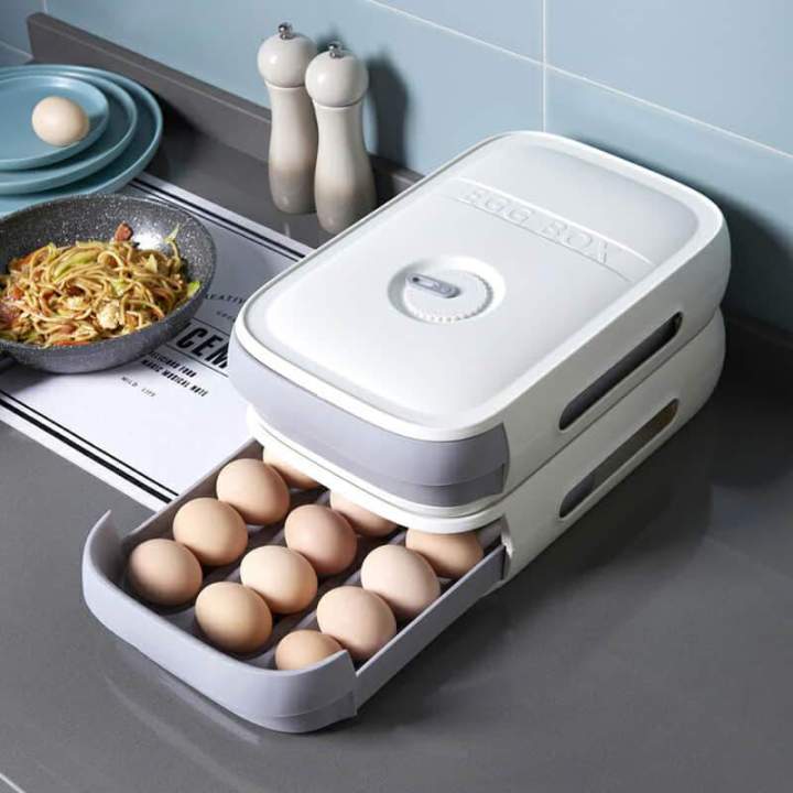 egg-storage-container-for-refrigerator-drawer-type-eggs-tray-fridge-organizer-carton-box-pan-holder-plastic-kitchen-accessories