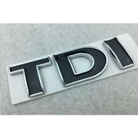 TDI 3D Badgeสติ๊กเกอร์สัญลักษณ์สติ๊กเกอร์ติดรถรถจัดแต่งทรงผมสำหรับกอล์ฟโปโลVw 7 Tiguan JETTA PASSAT B5 B6 MK4 MK5 MK6 MK7รถสติกเกอร์