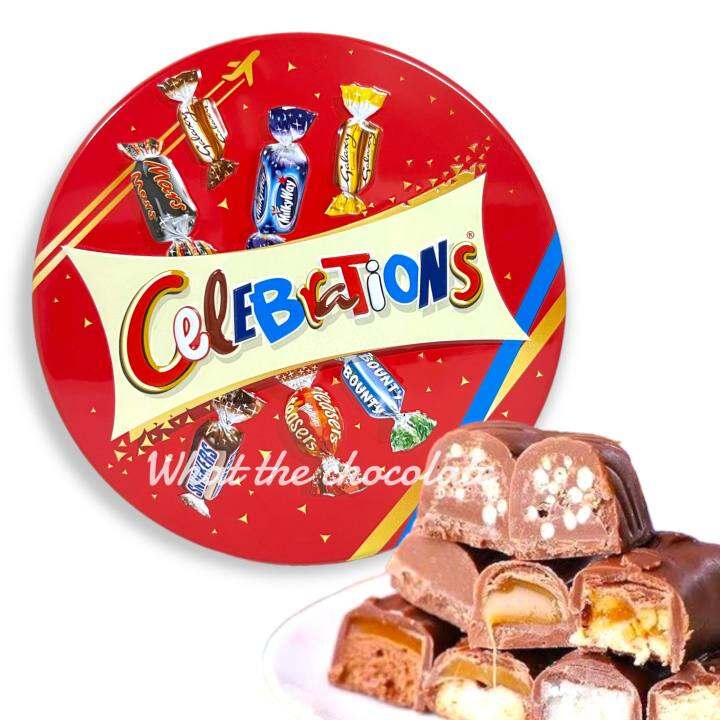 celebrations-chocolate-รวมช็อคโกแลตยอดฮิต-กระป๋องเหล็ก