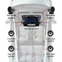 Speaker Jarak Menengah รถลำโพงรถยนต์ติดตั้งง่ายเทคโนโลยี HIFI สำหรับการดัดแปลงรถยนต์