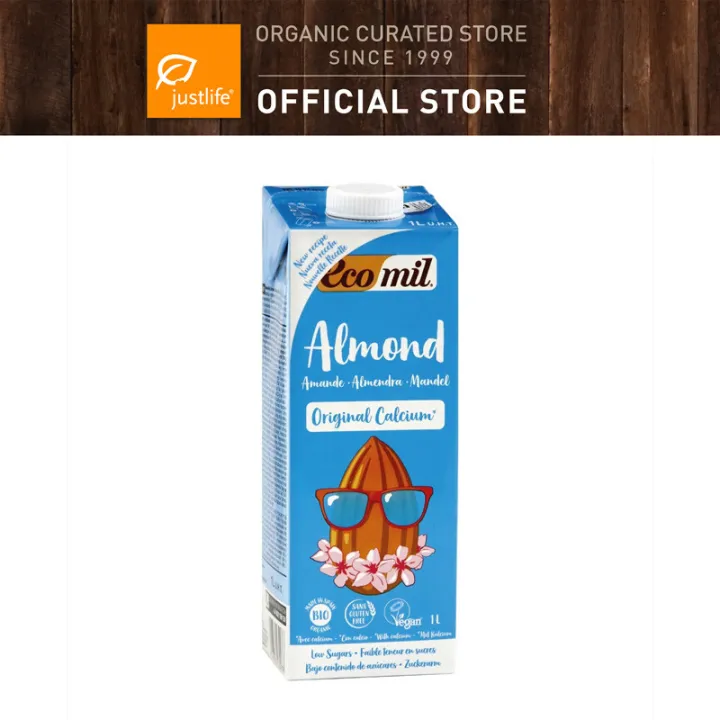 Organic Almond Milk Original Calcium, 1L Lazada