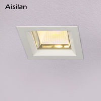 Aisilan Waterproof LED Downlight Kitchen Bathroom Spot Light Square Aluminum Ceiling LAMP CREE Chip CRI 93