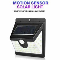 โปรโมชั่น ไฟติดผนัง 40 LED 3โหมด solar motion sersor light พลังงานแสงอาทิตย์ ไฟติดผนัง เซ็นเซอร์ ไฟโซล่าเซลล์ 28+6+6 LED ไฟออก3ทาง ของดี ถูก โซล่าเซลล์ ไฟโซล่าเซลล์ ไฟแสงโซล่าเซล ไฟแสงอาทิตย์