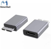 Usb 3.1 Type C ตัวเมียเป็น Micro Usb 3.0หัวต่อตัวผู้อะแดปเตอร์มือถือภายนอกตัวแปลงกล่องฮาร์ดดิสก์